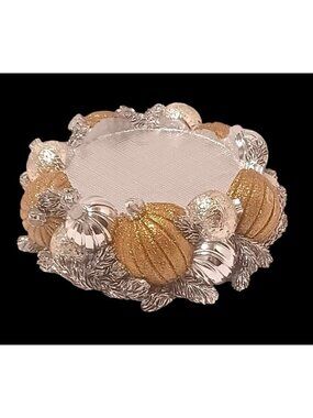 Rare Homeworx By Harry Slatkin Decorative Christmas Ornaments Candle Holder